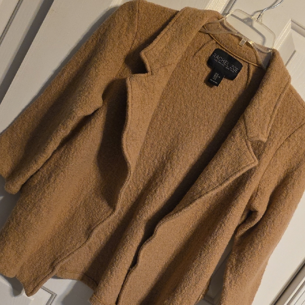 Rachel Zoe Women's Camel Teddy Jacket